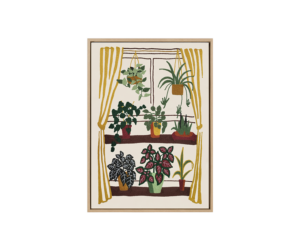 Sunlit Window Garden