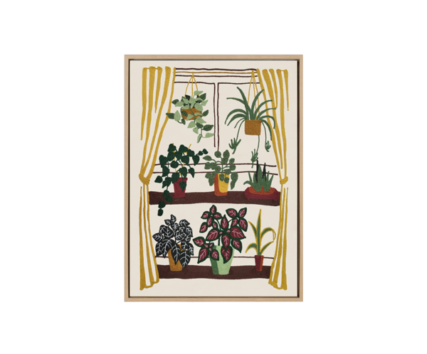 Sunlit Window Garden